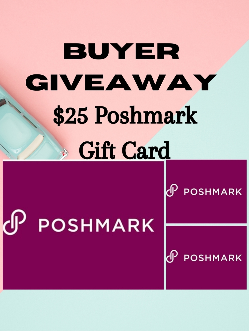 Buyer Giveaway: $25 POSHMARK GIFT CARD!! IM SPINNING THE WHEEL!!